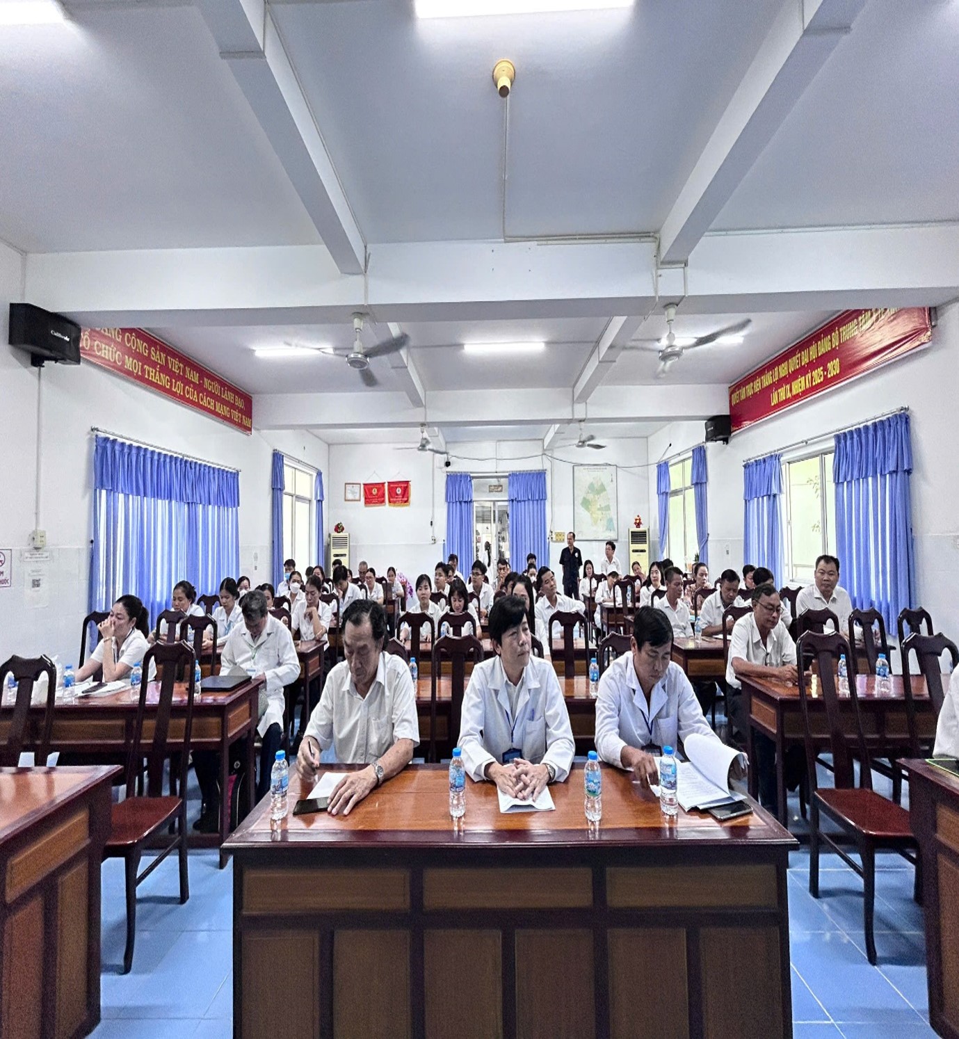 Trung tâm Y tế Tịnh Biên tổ chức hội nghị sơ kết công tác y tế 6 tháng đầu năm 2026